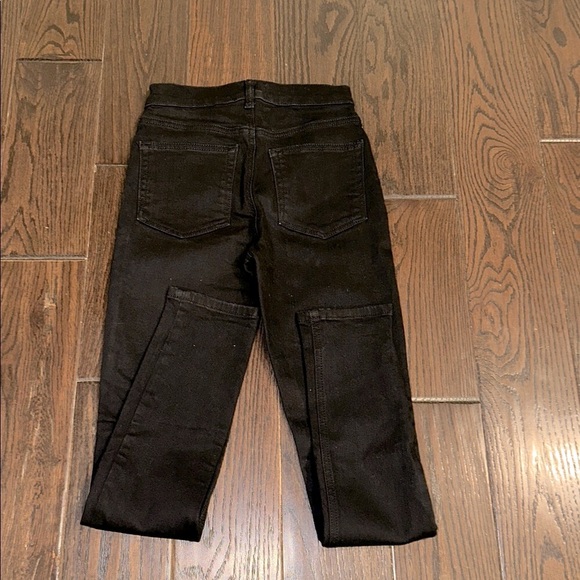 Reformation Black Jeans size 24 - Picture 4 of 5